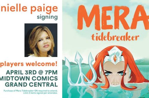 Mera: Tidebreaker signing with Danielle Paige